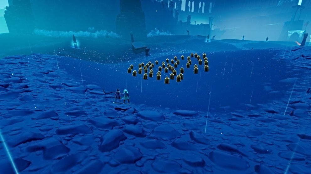 Lantern circle in Sword of the Sea