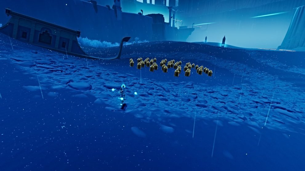 Lantern circle in Sword of the Sea