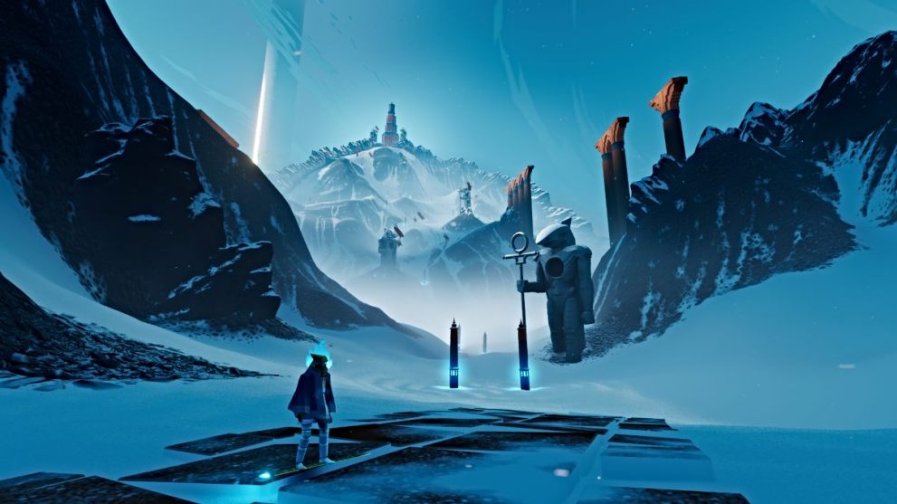 Mountain area in Sword of the Sea