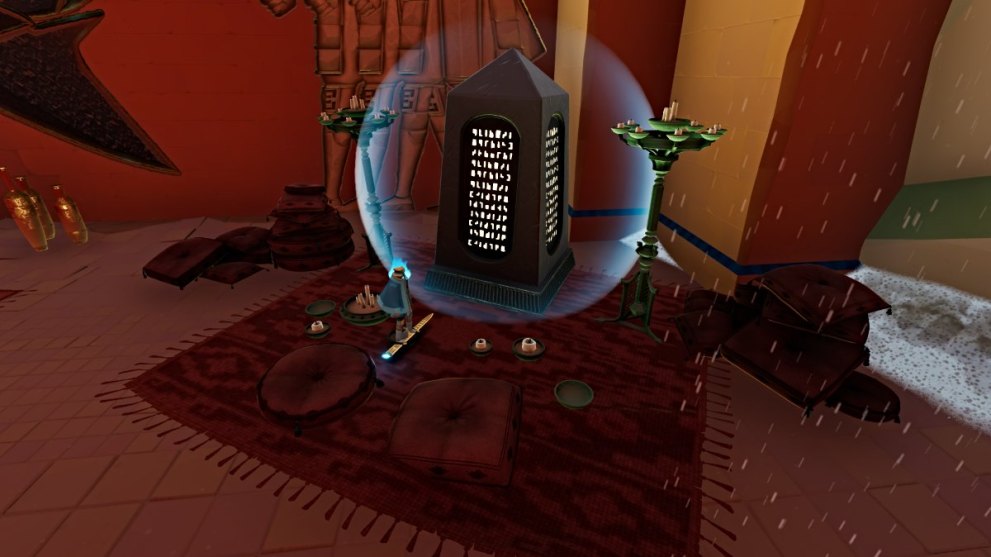 Stele pedestal in Sword of the Sea