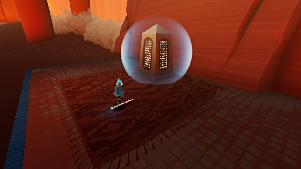 Stele Pedestal in Sword of the Sea