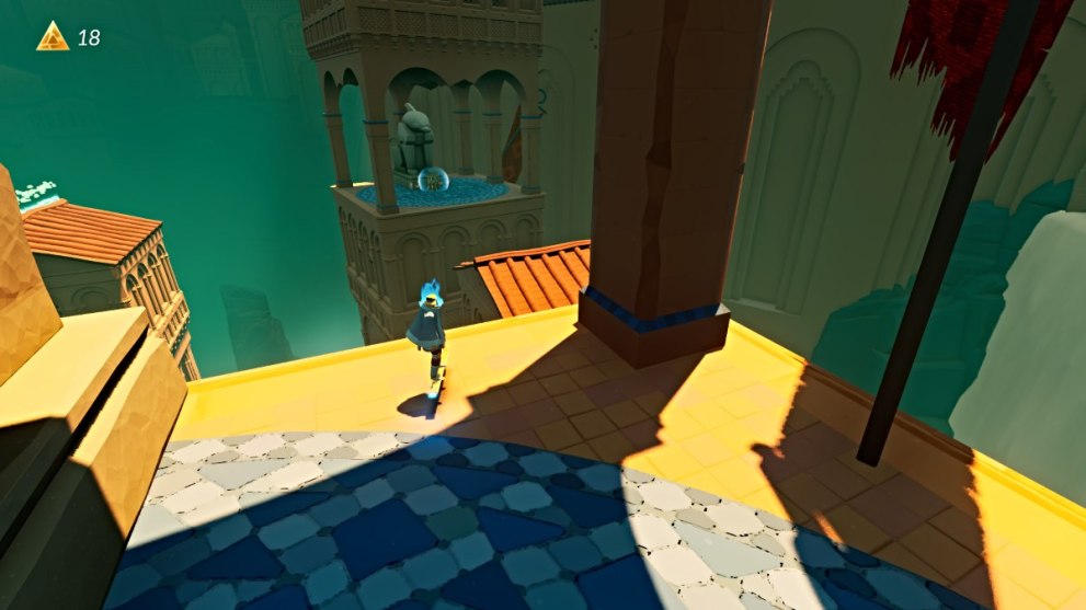 Third dolphin statue lock in Sword of the Sea