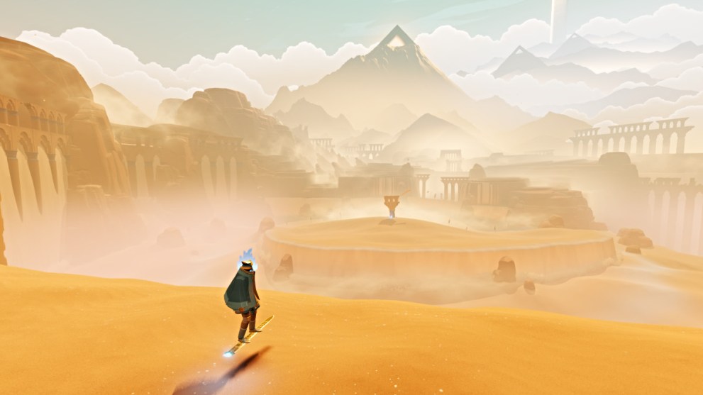 Veiled Sea entrance in Sword of the Sea