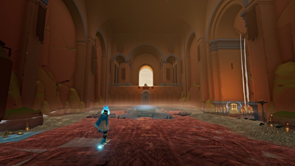 Temple area at the Veiled Sea in Sword of the Sea