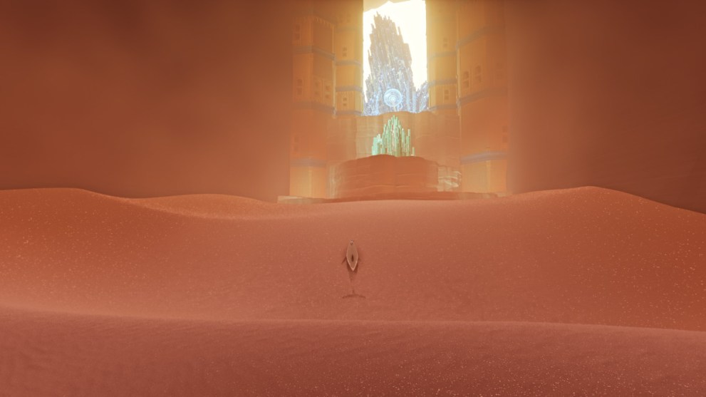 Water orb crystal blockade in Sword of the Sea