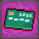 Credit Card Green item in Megabonk
