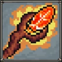 Firestaff weapon in Megabonk