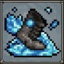 Frostwalker weapon in Megabonk