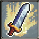 Hero Sword weapon in Megabonk