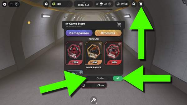 How to redeem Lumber INC codes