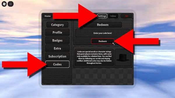 How to redeem Vorton codes
