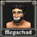 Megachad character in Megabonk