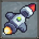 Slutty Rocket weapon in Megabonk
