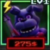 Bonnie unit from the Five Nights TD 2 Roblox experience
