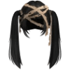 Haunted Twin Pontytails w Head Bandages item in the Roblox Halloween Spotlight event