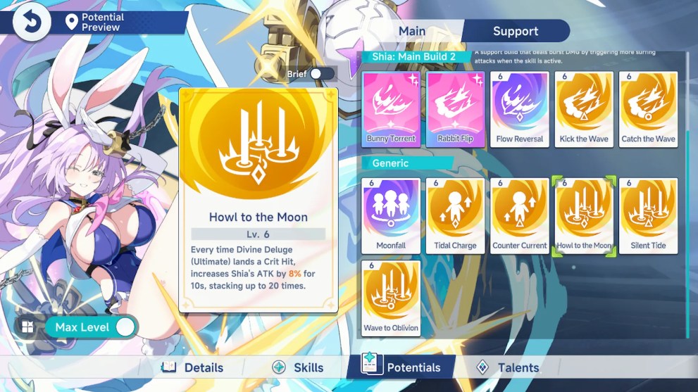 How builds work in Stella Sora