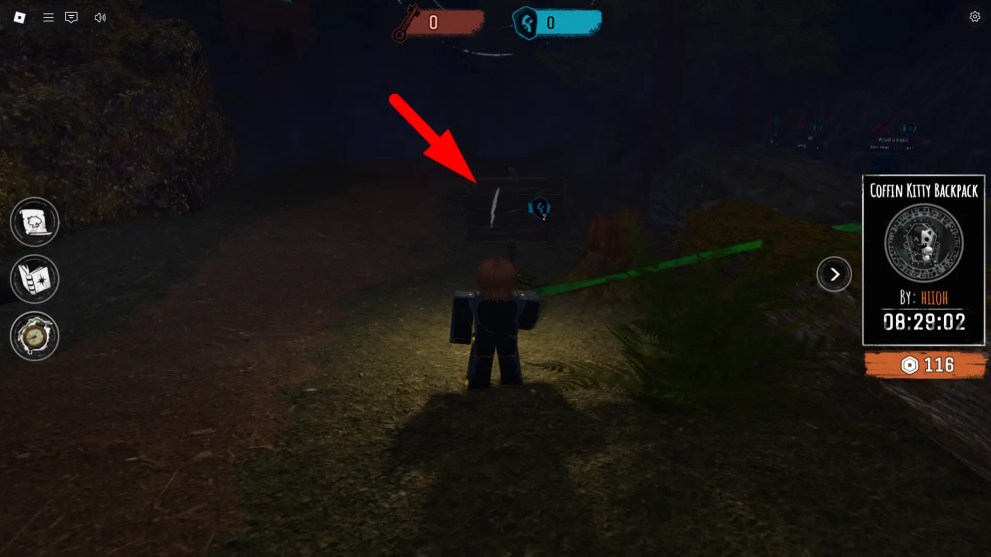 Free item puzzle locations in the Roblox Halloween Spotlight event