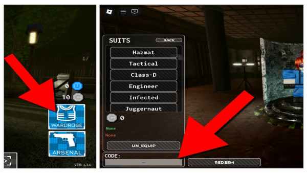 How to redeem codes in Lost Rooms. 