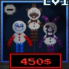 Paperpals unit from the Five Nights TD 2 Roblox experience