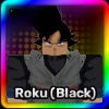 Roku Black unit in the Anime Story Roblox experience