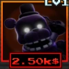 Shadow Freddy unit from the Five Nights TD 2 Roblox experience