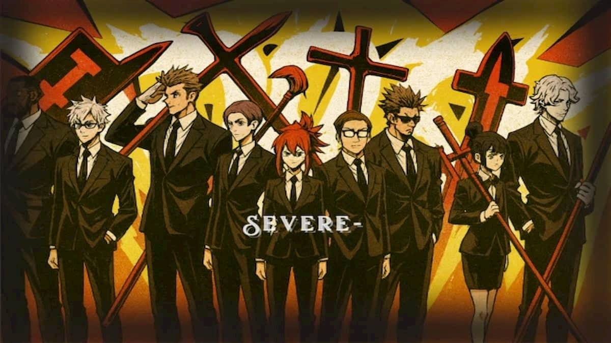 Roblox SEVERE promo art.