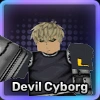 Devil Cyborg unit in the Anime Story Roblox experience