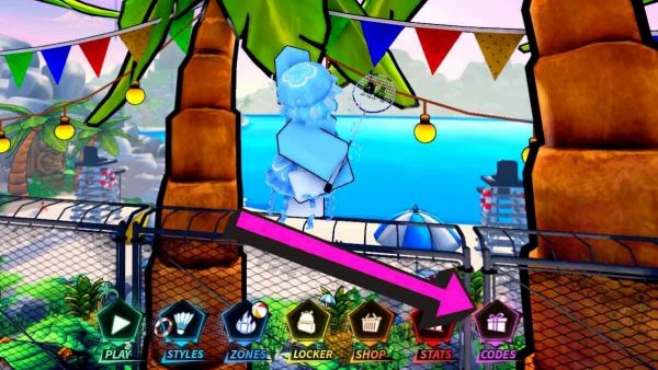 How to redeem Anime Racket codes.