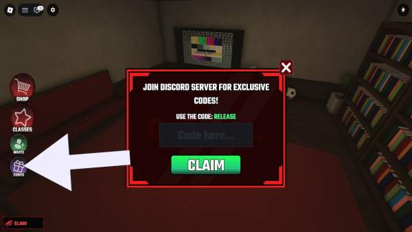 How to redeem CONTROL codes. 