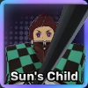 Sun's Child unit from the Anime Story Roblox experience