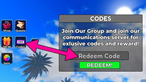 How to redeem Cali Streets codes.