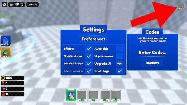 How to redeem Project: Sonic TD codes. 