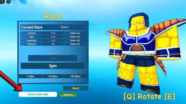 How to redeem Z Universe codes.