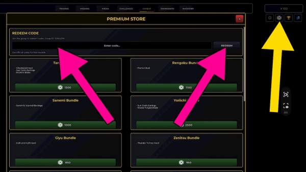 How to redeem Demon Slayer Incremental codes.