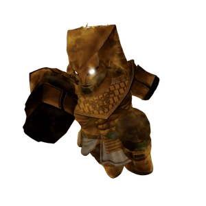 Deimos the World skin in the Bizarre Lineage Roblox experience