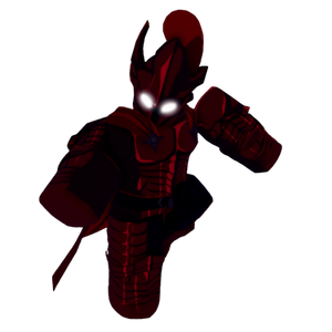 Igris King Crimson skin in the Bizarre Lineage Roblox experience
