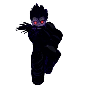 Ryuk Whitesnake skin in the Bizarre Lineage Roblox experience