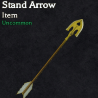 Stand Arrow item in Bizarre Lineage used to obtain stands and skins