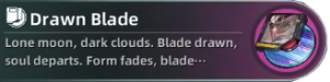 Drawn Blade 