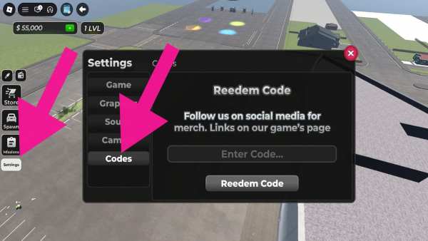 How to redeem Drift 36 codes