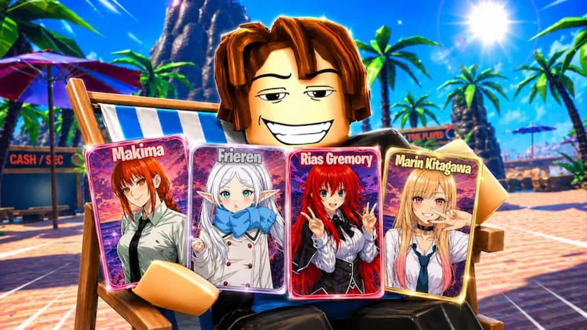 Promo image for Anime Waifu Card Collection.