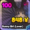 Bunny Girl (Lover) unit in Re Rangers X