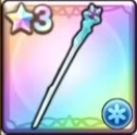The Ice Staff weapon in Dragon Quest Smash/Grow