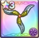 The Platinum Wing weapon in Dragon Quest Smash/Grow