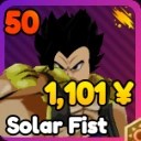 Solar Fist unit in Re Rangers X