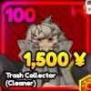 Trash Collector (Cleaner) unit from Anime Rangers X