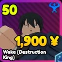 Waka (Destruction King) unit in Re Rangers X