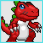 Tyrannomon Digimon in Digimon UP
