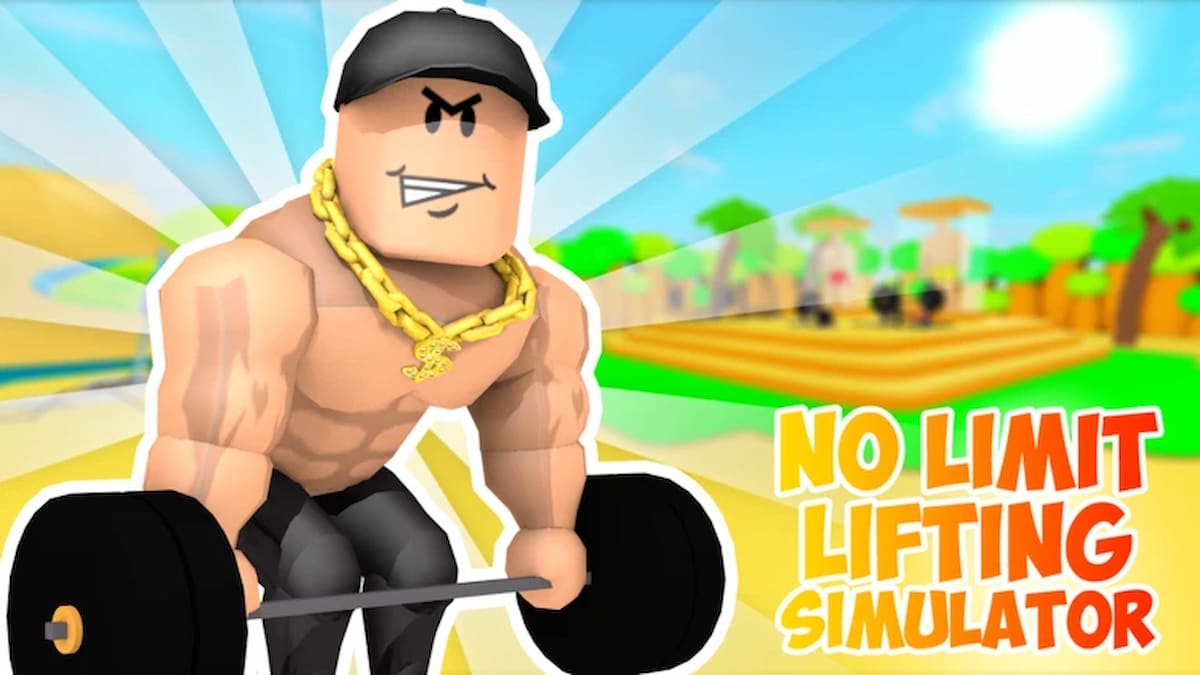 Promo for No Limit Lifting Simulator.