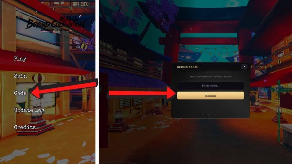How To Redeem Beyond Cultivation Roblox Codes 